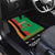 Zambia Christmas Car Mats One Zambia One Nation With Kente Pattern - Wonder Print Shop