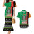 Zambia Christmas Couples Matching Mermaid Dress and Hawaiian Shirt One Zambia One Nation With Kente Pattern - Wonder Print Shop