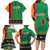 Zambia Christmas Family Matching Long Sleeve Bodycon Dress and Hawaiian Shirt One Zambia One Nation With Kente Pattern - Wonder Print Shop