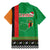 Zambia Christmas Family Matching Mermaid Dress and Hawaiian Shirt One Zambia One Nation With Kente Pattern - Wonder Print Shop