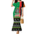 Zambia Christmas Family Matching Mermaid Dress and Hawaiian Shirt One Zambia One Nation With Kente Pattern - Wonder Print Shop