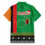 Zambia Christmas Family Matching Off Shoulder Short Dress and Hawaiian Shirt One Zambia One Nation With Kente Pattern - Wonder Print Shop