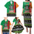 Zambia Christmas Family Matching Puletasi and Hawaiian Shirt One Zambia One Nation With Kente Pattern - Wonder Print Shop