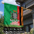 Zambia Christmas Garden Flag One Zambia One Nation With Kente Pattern - Wonder Print Shop