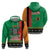 Zambia Christmas Hoodie One Zambia One Nation With Kente Pattern - Wonder Print Shop