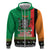 Zambia Christmas Hoodie One Zambia One Nation With Kente Pattern - Wonder Print Shop