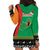 Zambia Christmas Hoodie Dress One Zambia One Nation With Kente Pattern - Wonder Print Shop