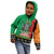 Zambia Christmas Kid Hoodie One Zambia One Nation With Kente Pattern - Wonder Print Shop