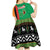 Zambia Christmas Kid Short Sleeve Dress One Zambia One Nation With Kente Pattern - Wonder Print Shop