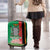 Zambia Christmas Luggage Cover One Zambia One Nation With Kente Pattern - Wonder Print Shop