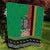 Zambia Christmas Quilt One Zambia One Nation With Kente Pattern - Wonder Print Shop