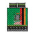 Zambia Christmas Quilt Bed Set One Zambia One Nation With Kente Pattern - Wonder Print Shop