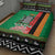 Zambia Christmas Quilt Bed Set One Zambia One Nation With Kente Pattern - Wonder Print Shop