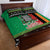 Zambia Christmas Quilt Bed Set One Zambia One Nation With Kente Pattern - Wonder Print Shop