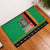 Zambia Christmas Rubber Doormat One Zambia One Nation With Kente Pattern - Wonder Print Shop