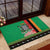 Zambia Christmas Rubber Doormat One Zambia One Nation With Kente Pattern - Wonder Print Shop