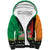 Zambia Christmas Sherpa Hoodie One Zambia One Nation With Kente Pattern - Wonder Print Shop