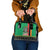 Zambia Christmas Shoulder Handbag One Zambia One Nation With Kente Pattern