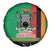 Zambia Christmas Spare Tire Cover One Zambia One Nation With Kente Pattern - Wonder Print Shop