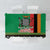 Zambia Christmas Tablecloth One Zambia One Nation With Kente Pattern - Wonder Print Shop