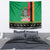 Zambia Christmas Tapestry One Zambia One Nation With Kente Pattern