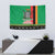 Zambia Christmas Tapestry One Zambia One Nation With Kente Pattern