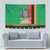 Zambia Christmas Tapestry One Zambia One Nation With Kente Pattern