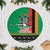 Zambia Christmas Tree Skirt One Zambia One Nation With Kente Pattern - Wonder Print Shop