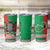 Zambia Christmas Tumbler Cup One Zambia One Nation With Kente Pattern - Wonder Print Shop