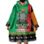 Zambia Christmas Wearable Blanket Hoodie One Zambia One Nation With Kente Pattern