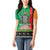 Zambia Christmas Women Polo Shirt One Zambia One Nation With Kente Pattern - Wonder Print Shop