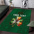 Custom Ireland Rugby Area Rug Shamrock With Ireland Flag Colors - Wonder Print Shop