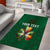 Custom Ireland Rugby Area Rug Shamrock With Ireland Flag Colors - Wonder Print Shop