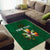 Custom Ireland Rugby Area Rug Shamrock With Ireland Flag Colors - Wonder Print Shop