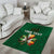 Custom Ireland Rugby Area Rug Shamrock With Ireland Flag Colors - Wonder Print Shop