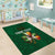 Custom Ireland Rugby Area Rug Shamrock With Ireland Flag Colors - Wonder Print Shop