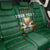 Custom Ireland Rugby Back Car Seat Cover Shamrock With Ireland Flag Colors - Wonder Print Shop