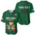 Custom Ireland Rugby Baseball Jersey Shamrock With Ireland Flag Colors - Wonder Print Shop