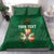 Custom Ireland Rugby Bedding Set Shamrock With Ireland Flag Colors - Wonder Print Shop