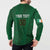 Custom Ireland Rugby Button Sweatshirt Shamrock With Ireland Flag Colors - Wonder Print Shop