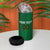 Custom Ireland Rugby 4 in 1 Can Cooler Tumbler Shamrock With Ireland Flag Colors