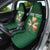 Custom Ireland Rugby Car Seat Cover Shamrock With Ireland Flag Colors - Wonder Print Shop