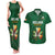 Custom Ireland Rugby Couples Matching Tank Maxi Dress and Hawaiian Shirt Shamrock With Ireland Flag Colors