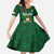 Custom Ireland Rugby Family Matching Mermaid Dress and Hawaiian Shirt Shamrock With Ireland Flag Colors - Wonder Print Shop