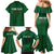 Custom Ireland Rugby Family Matching Mermaid Dress and Hawaiian Shirt Shamrock With Ireland Flag Colors - Wonder Print Shop