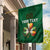 Custom Ireland Rugby Garden Flag Shamrock With Ireland Flag Colors - Wonder Print Shop