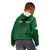 Custom Ireland Rugby Kid Hoodie Shamrock With Ireland Flag Colors - Wonder Print Shop