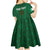 Custom Ireland Rugby Kid Short Sleeve Dress Shamrock With Ireland Flag Colors - Wonder Print Shop