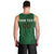 Custom Ireland Rugby Men Tank Top Shamrock With Ireland Flag Colors