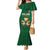 Custom Ireland Rugby Mermaid Dress Shamrock With Ireland Flag Colors - Wonder Print Shop